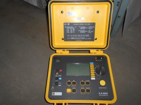 МЕГАОММЕТР СА-6543 МЕГАОММЕТР СА-6543