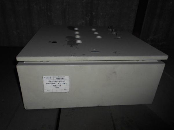 Автоматика к завесам САУ ВК3-500/450