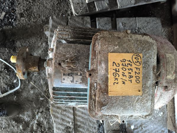 Электродвигатель F200 (18.5 кВт., 970 об/мин),б/у