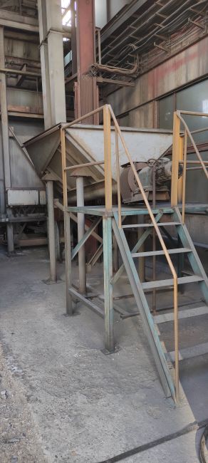 Оборудование для хранения и плавления гранулир. пека