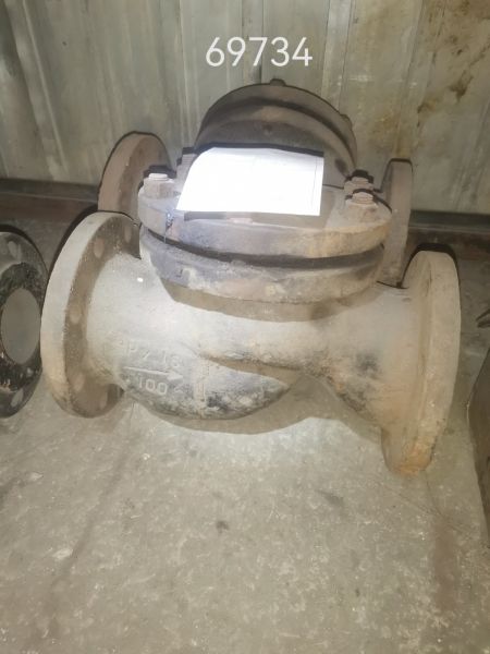 НПА_Клапан обратный подъемный чугунный фланцевый 16ч6п ду80 ру 16