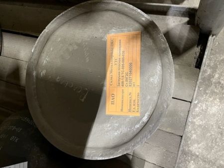 Заглушка плоская приварная 400-1,6 ТС-595-000-038 Ст.09Г2С