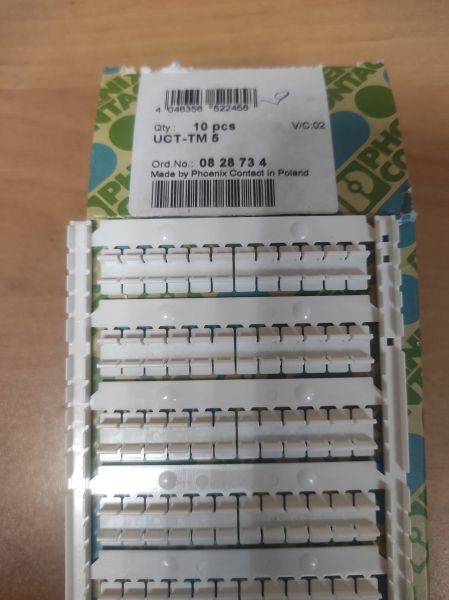 Маркировка для клеммных модулей UCT-TM 8 арт.0828740