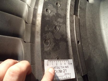 Рабочее колесо 21-й ступени в сборе Ч.БТ-167613 б/у
