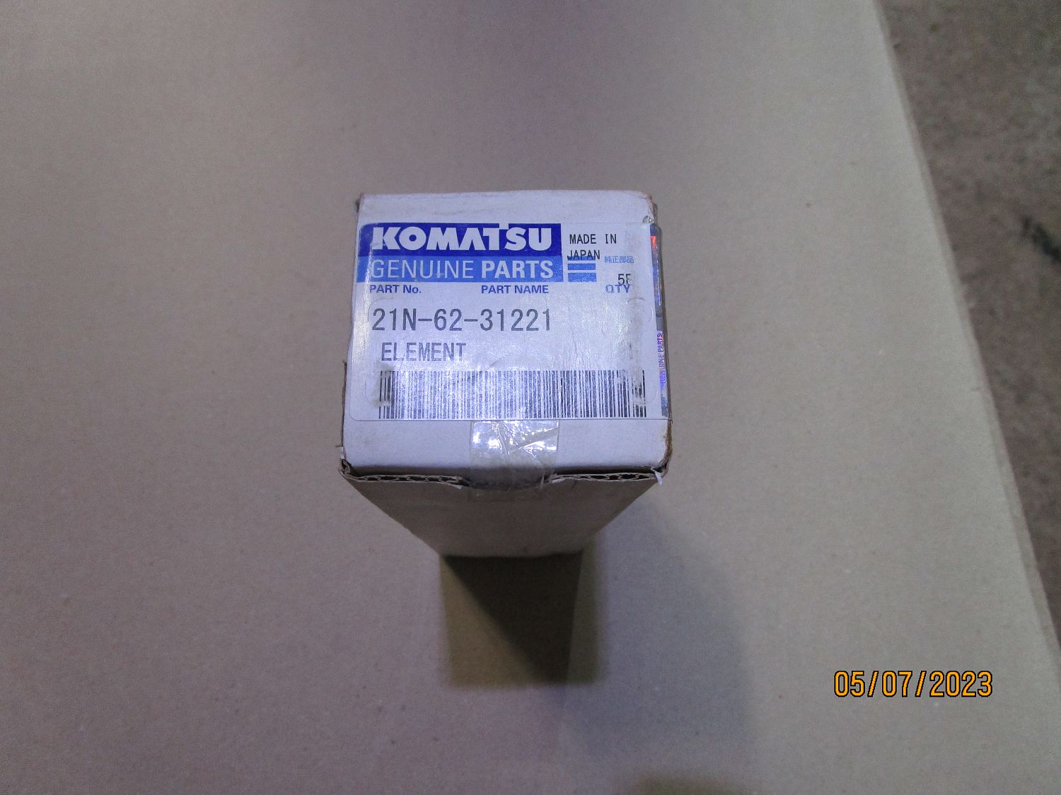 Элемент 21N-62-31221 Komatsu