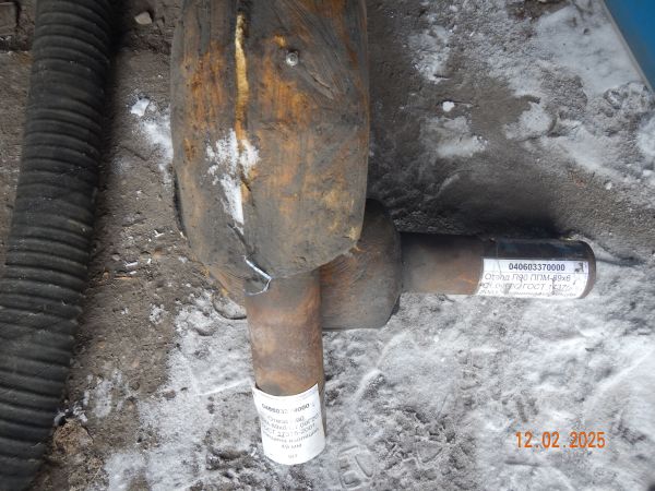 Отвод П90 ППМ-89х6 Ст.09Г2С ГОСТ 17375-2001, толщина изоляции 49 мм