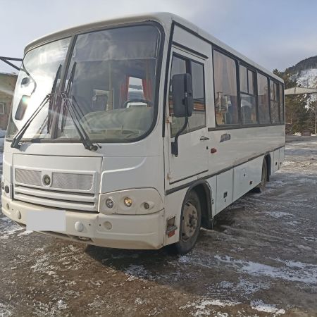 ПАЗ 320402-05, цвет белый