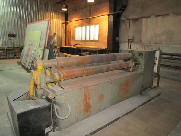 Машина листогибочная трехвалковая ИБ2216