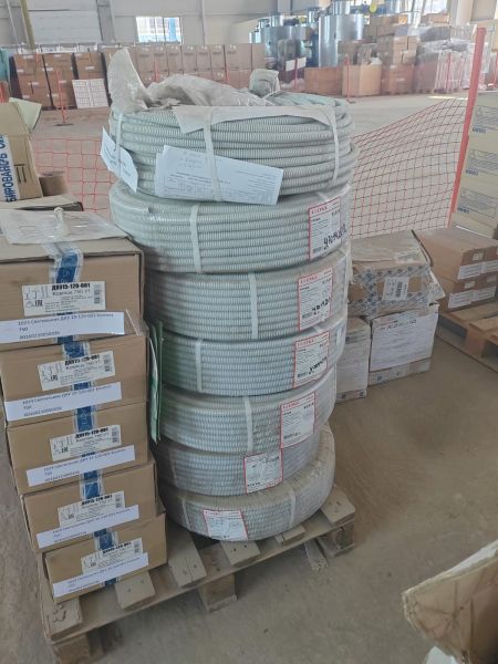 Труба ПВХ гибк.гофр.с/прот.D16 91516