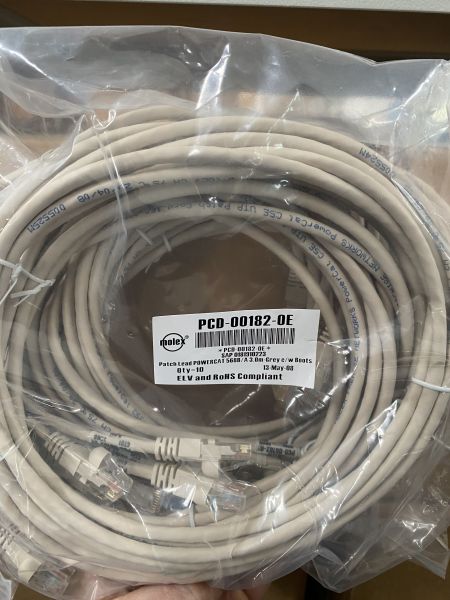 Патч-корд RJ45/RJ45 кат.5е 3м