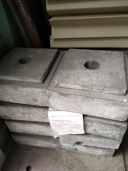 Изделие бетонное огнеупорное СТО 05802307-3-001-2019 ч/ж Н.О.1654-00-000