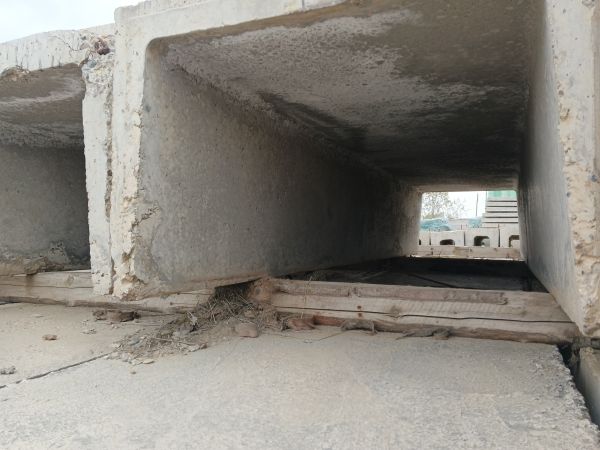 Лоток ж/б Л4-8 серия 3.006.1-2.87 вып.1