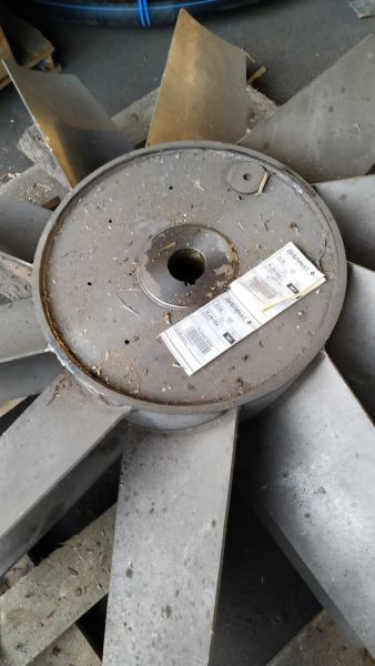 Колесо вентилятора чертеж 02.810.000.А СБ