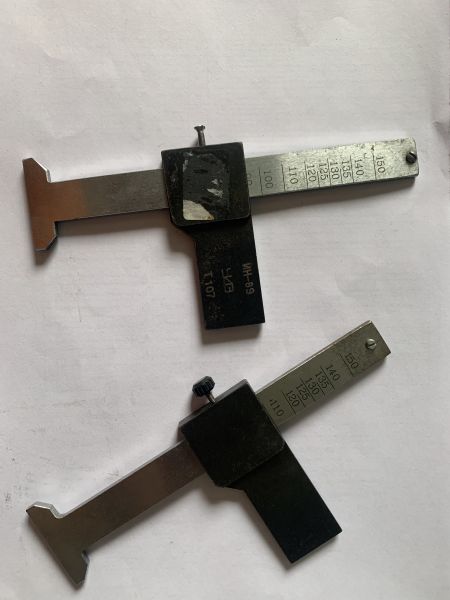 Шаблон для определения перегруза (ИН-89) 