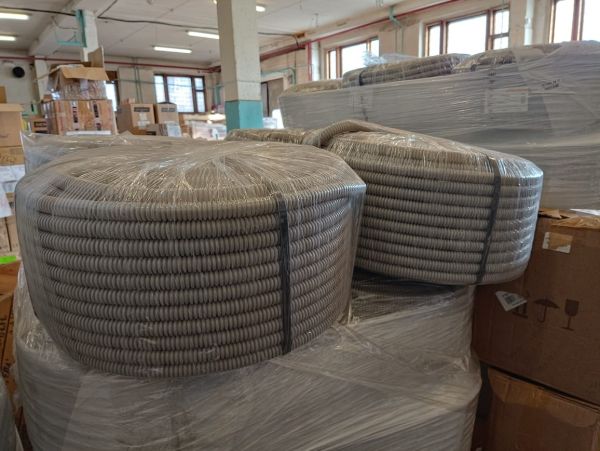 Труба ПХВ гофр. с пртяж.20мм