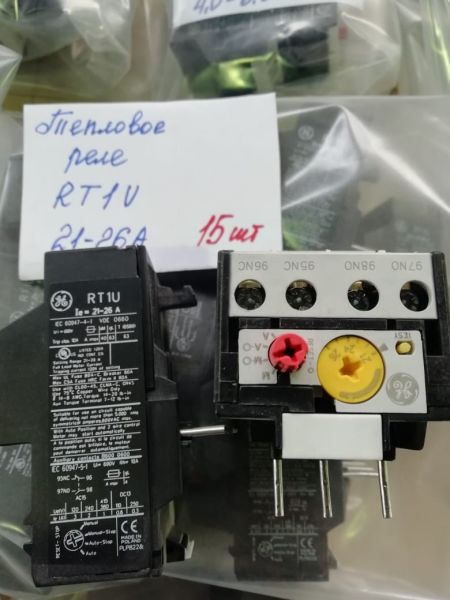 Реле тепловое RT1U 21-26А GE б/у
