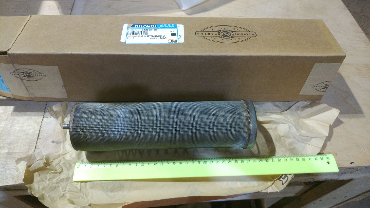 Фильтр КПП E12983498 Hitachi
