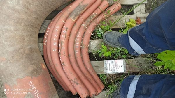 Отвод гнутый 90°-57х9-150х150х771-R300 15 ОСТ 108.321.11-82