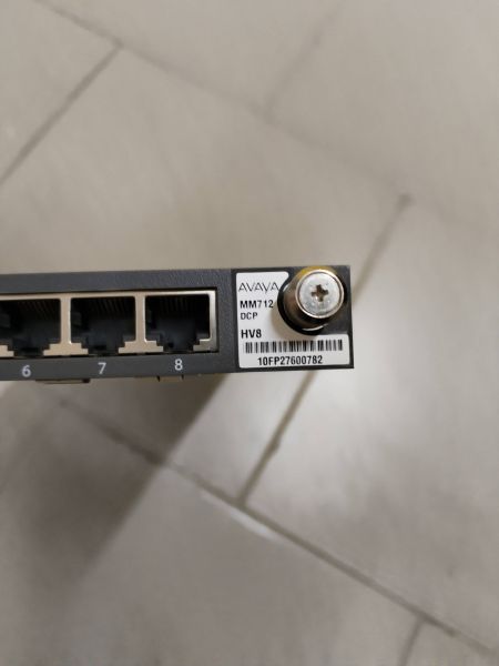 Плата АТС AVAYA MM712 DCP MM