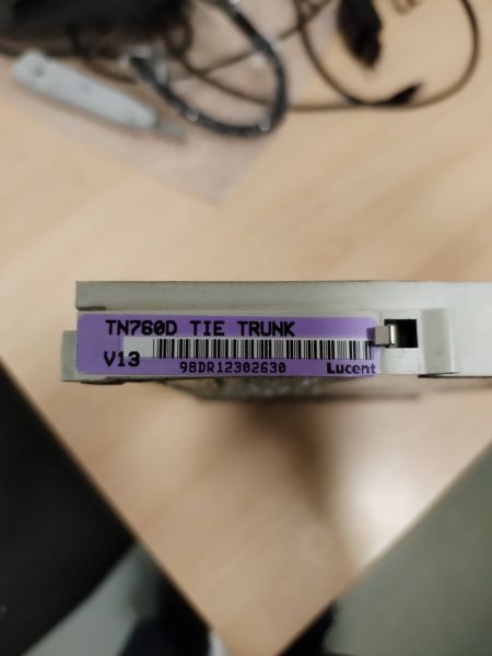 Плата АТС AVAYA TN760 TIE TRUNK