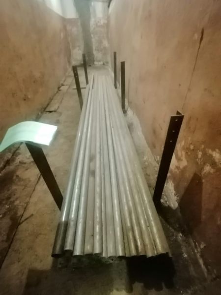 Труба нержавеющая 50х4, б/у