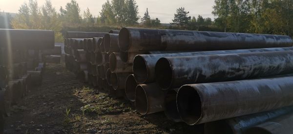 Труба эл/св.прямош.Ст17Г1С 530х10 б/у