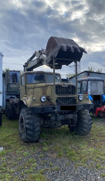 Экcкaватоp ЭОB-4421 на базе КрAЗ 255Б1-1А