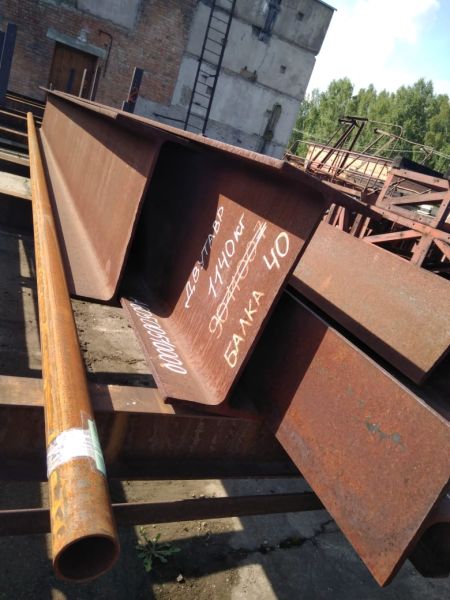 Двутавр 40Б1 В ГОСТ 26020-83 Ст 3пс ГОСТ 535-2005