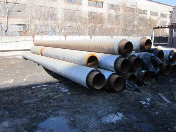 Труба электросварная 426х7/560 ППУ-ОЦ (стальная изолированная пенополиуретаном в оцинкованной оболочке)