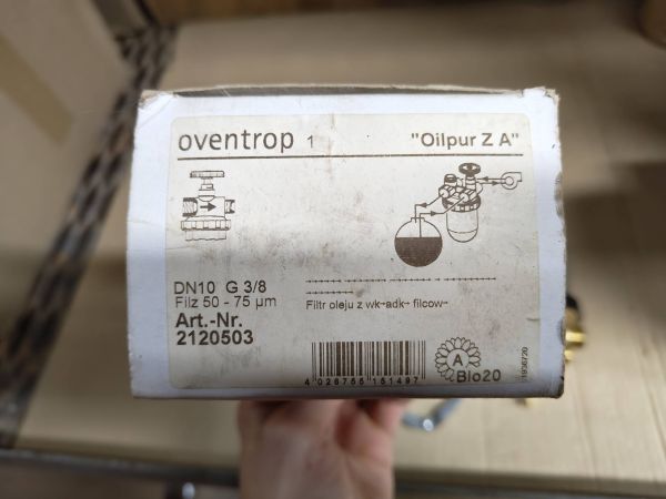 Фильтр топливный 2120503 Oventrop