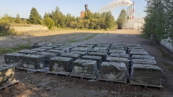 Плита тротуарная ЭДД1.6 (200х100х60) серая ГОСТ 17608-91) 