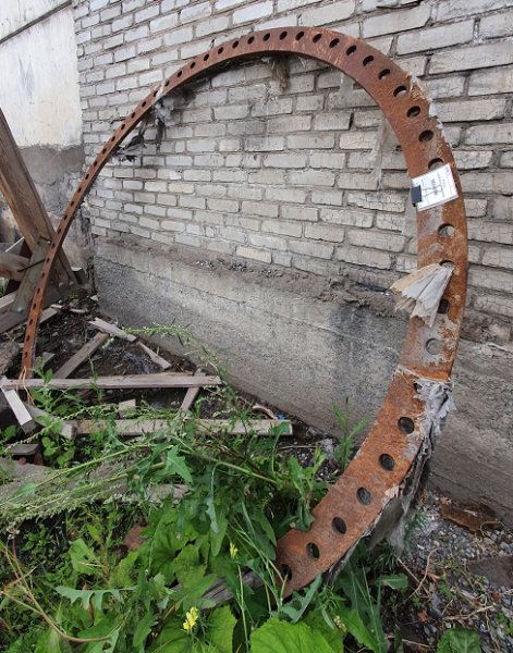 Фланец ч.ЛПМЧКК.2200.00.00.001