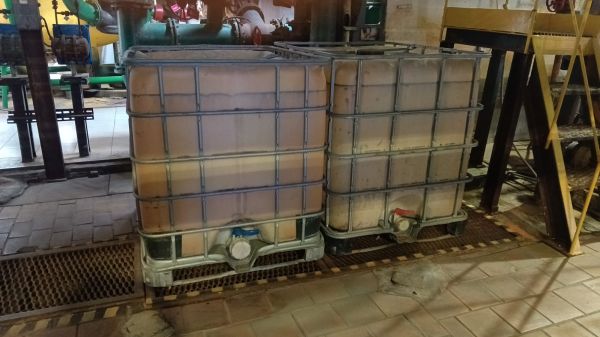 Еврокуб из-под коагулянта-реагент для очистки воды