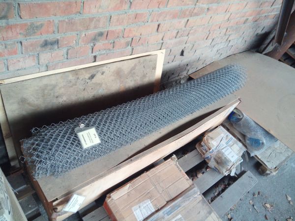 Сетка рабица 20х20х1,6 оцинк.