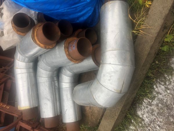 Отвод Ст 219х8-90-1-ППУ-ОЦ ГОСТ 30732-2006 Ст20 ГОСТ 17375-2001