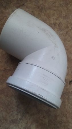 Отвод Sinikon Комфорт 110*87 град. бесшумный , белый