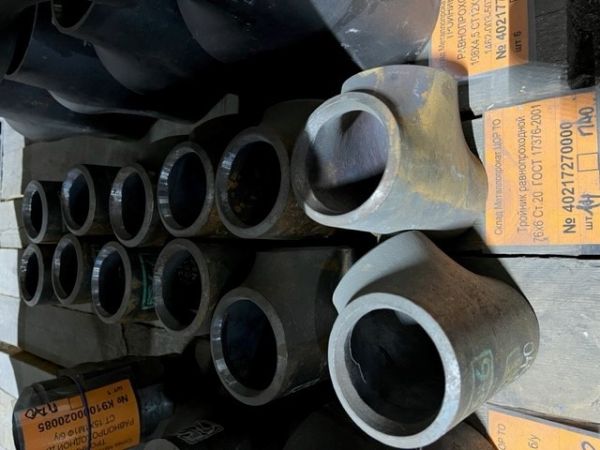 Тройник равнопроходной 76х6 Ст.20  ГОСТ 17376-2001