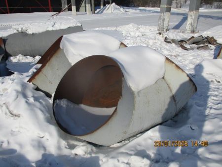 Трубопроводы и отвод из листовой стали