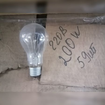 НПА_Лампа накаливания 220 200Вт Е27