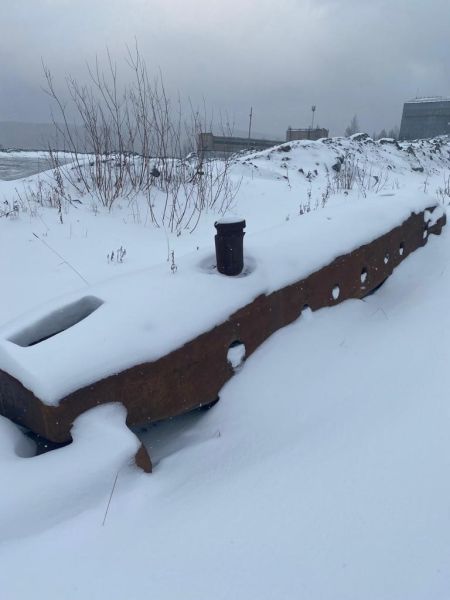 Рама гусеничная лев.ч.3536.05.02.002 б/у