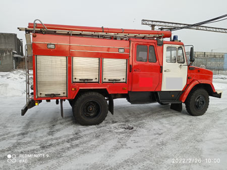 Автоцистерна пожарная АЦ-2,5-40(4333)-7ВР