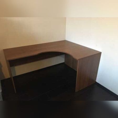 Стол дерев.письм.угл.пр.160х120х75