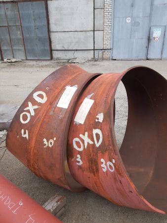 Колено 30 1220х18-2,5 Ст.09Г2С 055 ОСТ 34 10.752-97
