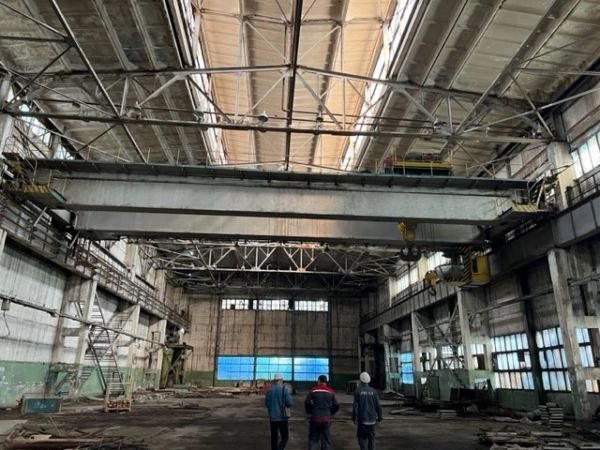 Кран мостовой электрический г/п 20т. в/подъем 5т