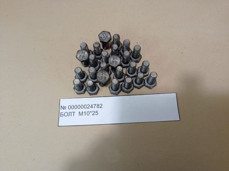Болт М10х25