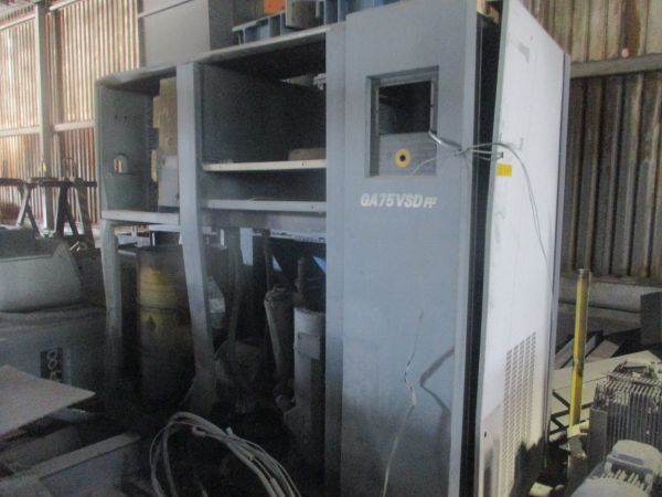 КОМПРЕССОР ATLAS COPCO GA-75VSD