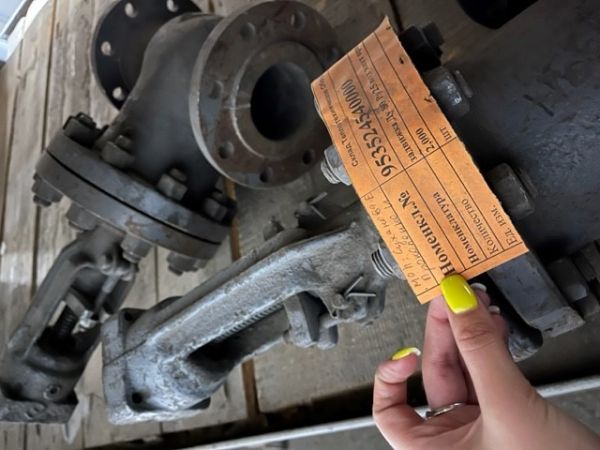 задвижка Ду 80 Ру25 под элект привод  б/у