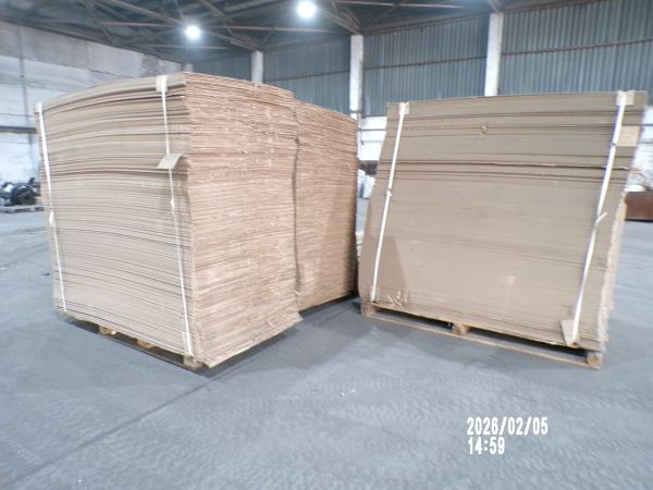 Гофрокартон 5-ти слойный марки П-33, тип ВС, размер 1000х2000мм