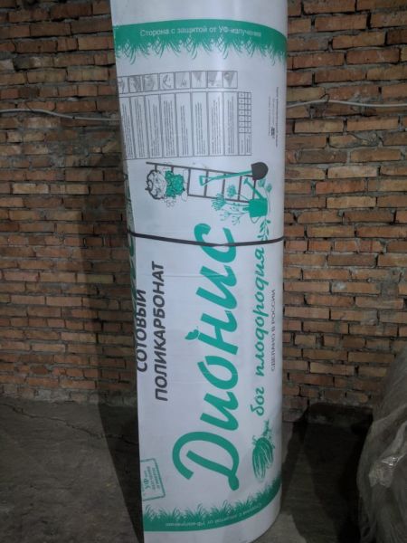 СОТОВЫЙ ПОЛИКАРБОНАТ 2100*6000*4 мм, прозрачный