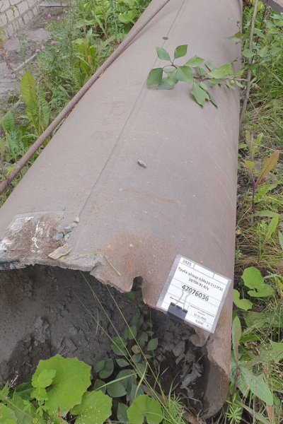 Труба э/свар.630х10 Ст17Г1С 10704-91 б/у